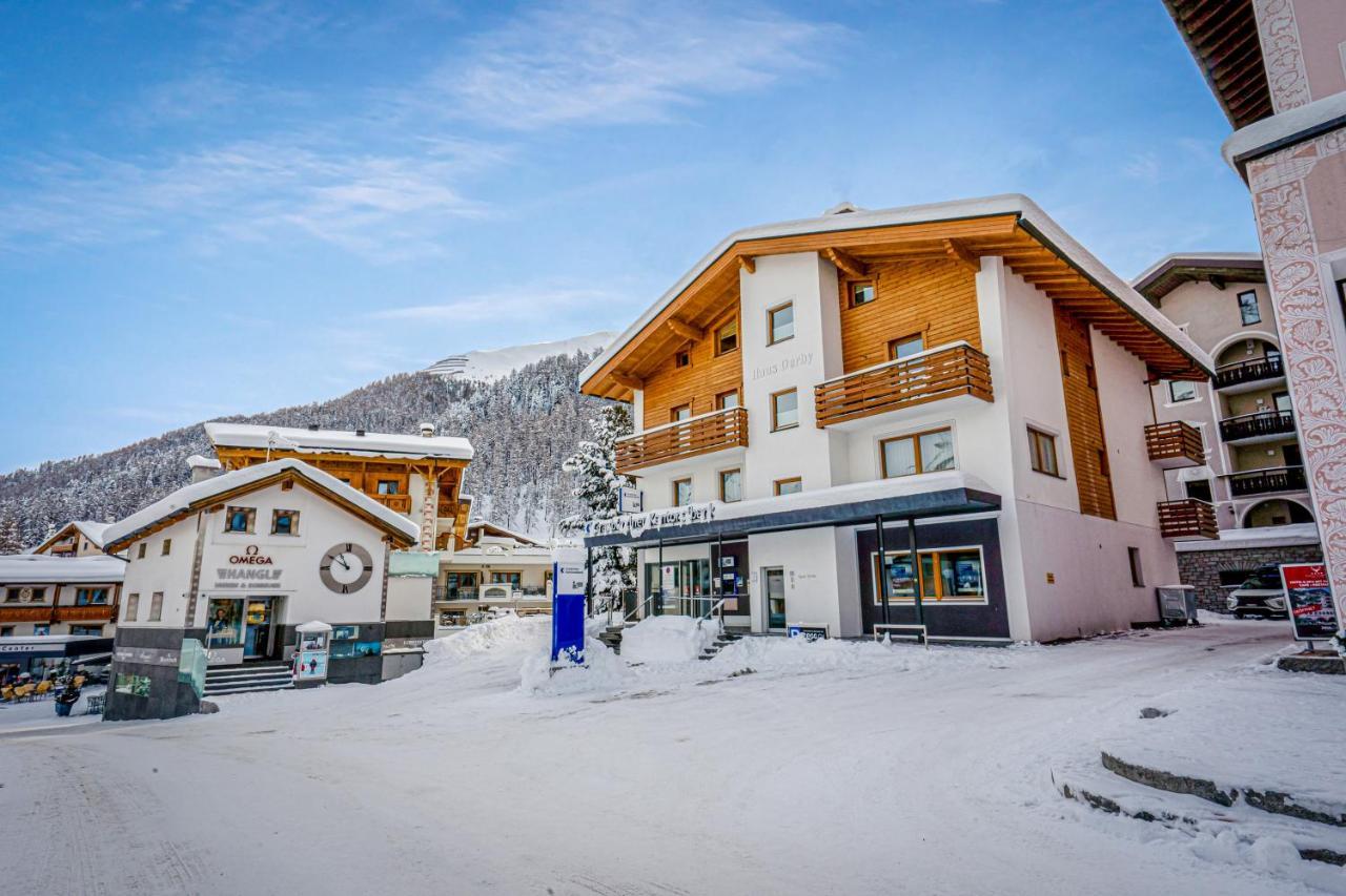 Ferienwohnung Haus Derby Samnaun Exterior foto